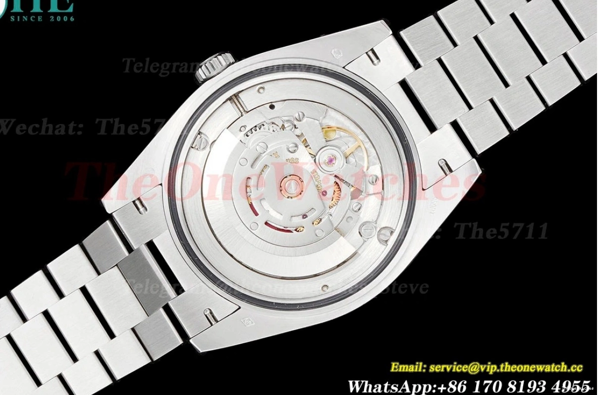 228239 SS Grey Pres A3255 GSF Silver 40mm SS (Tungsten Heavy DayDate Dial Version) 1227